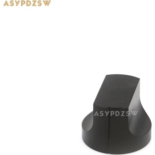 1 PCS Duckbill black 20*15 Full aluminum amplifier solid knob Volume potentiometer knob