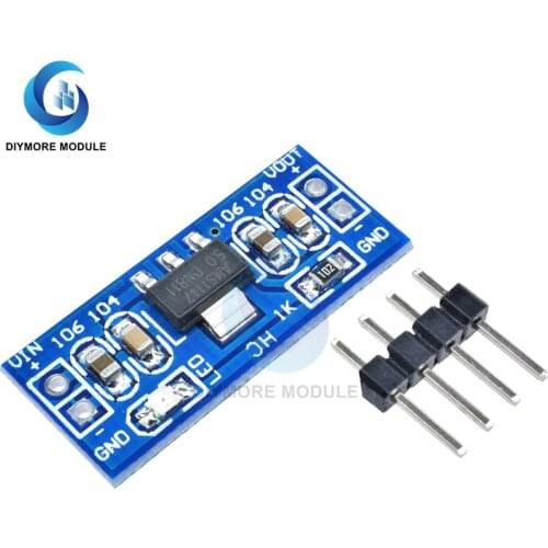 5pcs AMS1117 5V Power Supply 6-12V to 5V 800mA Step Down Buck Converter Voltage Regulator For Laptop/Battery Charge/Power System