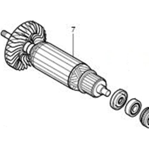 AC220-240V MAKITA 515608-2 Rotor Motor Armature for MT955 MT958 MT957 MT955 Rotor