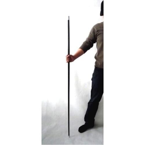 Free shipping Super Long 1.45 M Black steel magic canes - Magic Tricks,Accessories,Stage Magic,Gimmick,Professional Magician