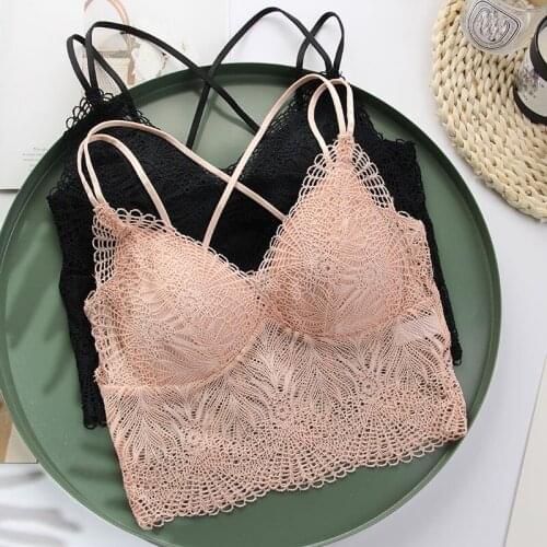 Only a bra ,3 colors pullover full lace wireless Bralette sexy deep-v neck sleepwear women comfortable underwear girls brassiere