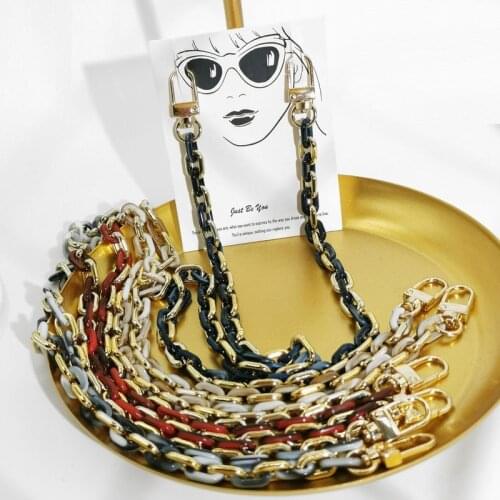 New Colorful Acrylic Chain for Face Mask Necklace Glasses Chain Sunglasses Straps Mask Lanyards Women Men Neck Chains Holder