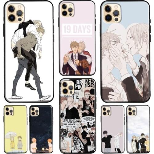 Manga 19 days Silicone Case For iPhone XR X XS Max 5S 6S 7 8 Plus SE 2020 11 12 Pro Max Phone Cover