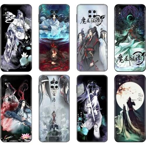 Black tpu Case For Xiaomi Redmi 7A 8 8A 9 9A 9C Case Redmi Note 8T 8 Pro T Note 9 9S 9 Pro Case Mo Dao Zu Shi