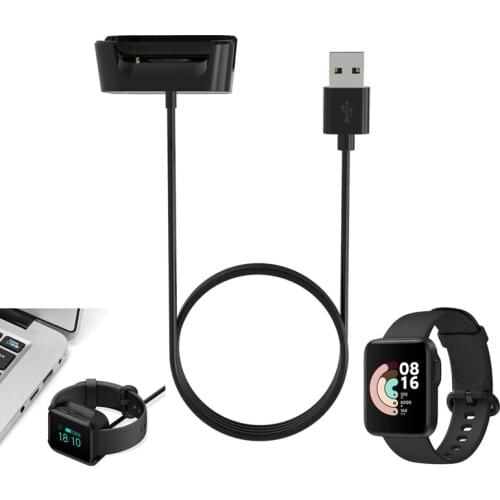 Smartwatch Dock Charger Adapter USB Fast Charging Cable Cord Wire for Xiaomi Mi Watch Lite/Redmi Global Smart Watch Accessories