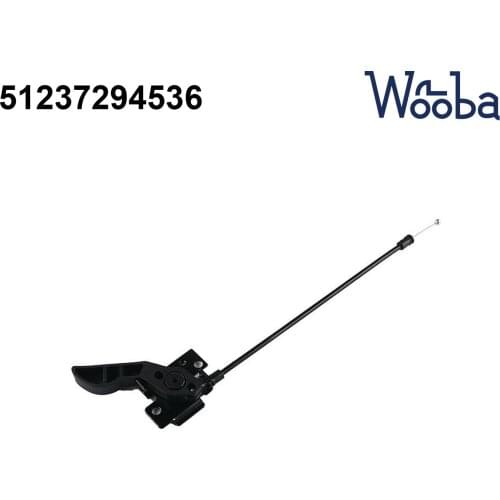 Hood Release Latch Control Bowden Cable For 2014-2016 BMW F85 F86 F15 X5 51237294536