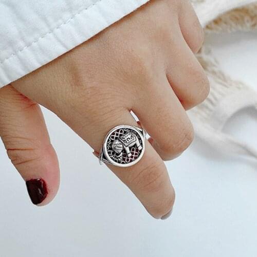 Elegant Finger Rings For Women New Cool Personality Animal Ring Adjustable Size Vintage Style Ladies Fashion Jewelry Rings