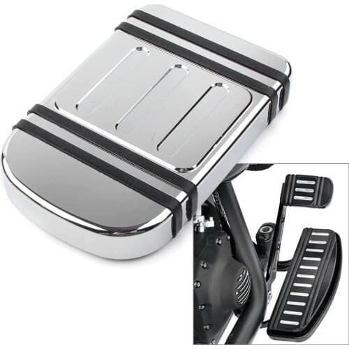 1Pcs Motorcycle Large Brake Pedal Pad Cover For Harley Touring Electra Glide Road King 1980-2020