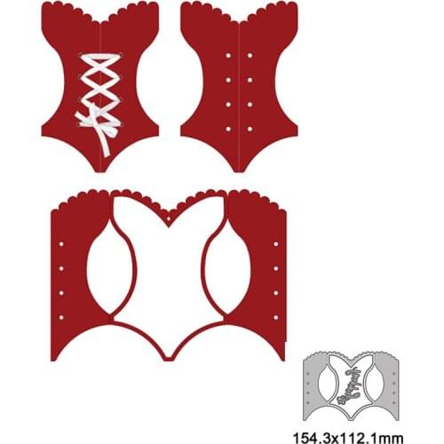 Metal Cutting Dies Dance Skirt Swimsuit DIY Scrapbooking Paper Craft Handmade Album Card Decoration Die Cut New