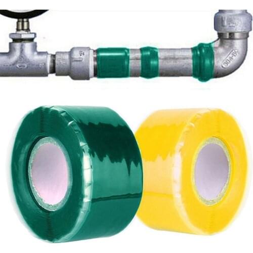 1PCS Electric High Pressure Self-adhesive Tape Household Garden Water Pipeline Repair Tape Self-fluxing Silicone Dropshipping
