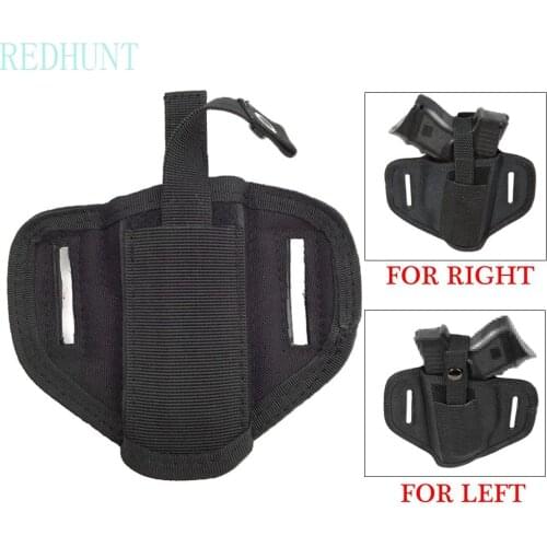2020 New Right/Left Concealed Handgun Belt Holster Ideal for small middle size Hand handguns Pistol Waist Pouch Magazine Bag