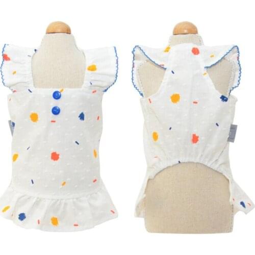 Dog Pet Dress Summer Cat Skirt Puppy Small Dog Costumes Yorkshie Terrier Pomeranian Shih Tzu Maltese Poodle Clothing Pet Product