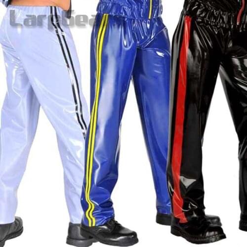 Handmade Latex Mens Pants Latex Rubber Trousers Hot Sale