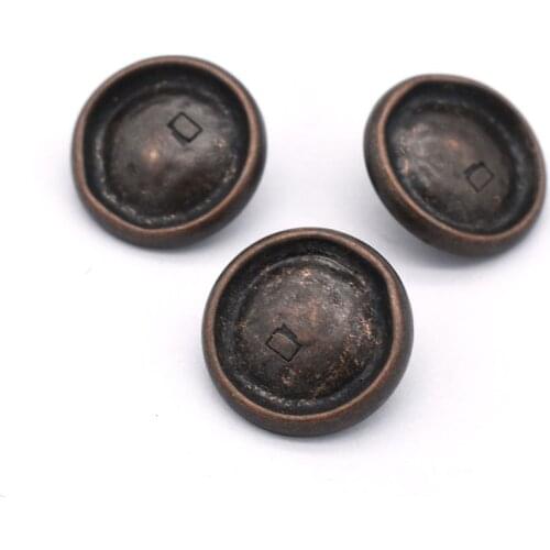 Sewing Buttons Metal Shank Buttons Suit Buttons Blazer Button Anchor Buttons Tapestry Button for Clothing or Leather Wrap Clasps