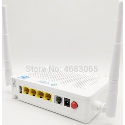 Brand new Original ZTE F663NV3A GPON 1GE+ 3FE+ TEL+ USB+ Wifi ONU ONT English firmware 2 antenas GPON FTTH Fiber Modem