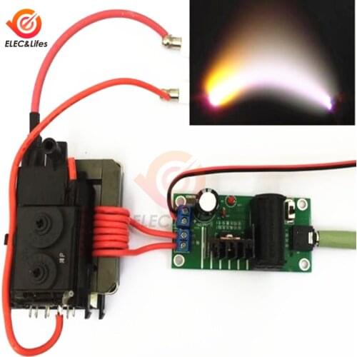 ZVS Tesla Coil Drive Board Diy Kit Power Supply Boost High Voltage Discharge Generator Module Driver board
