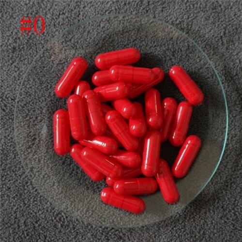 0# 3000pcs 0 Size High Quality Hard Gelatin Empty Capsules, Refillable Hollow Gelatin Capsules ,Joined or Separated Capsules