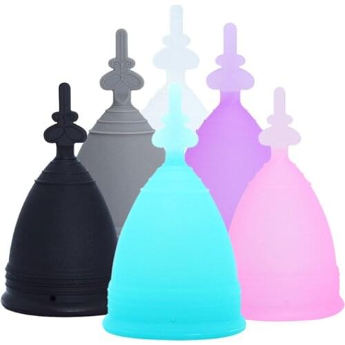 Menstrual Cup For Women Feminine Hygiene Product Medical Grade Silicone Vagina 1 Pcs