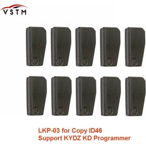 10pcs/lot LKP-03 Car Key Blank Chip for KYDZ KD Key Programmer Can Program/Copy 46 Chip unlimited use