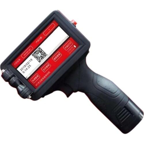 Automatic handheld inkjet bar bar code food production date batch number serial number code machine