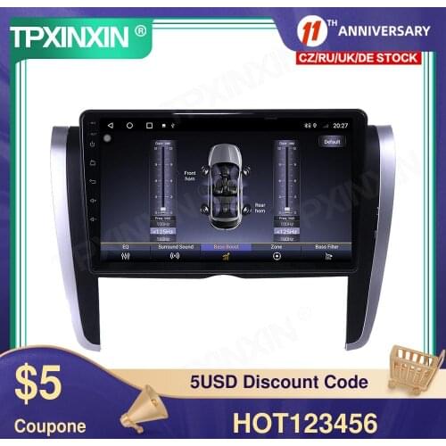 4G+128GB Android 10.0 For Toyota Allion 2007-2015 Car Multimedia Player GPS Navigation Headunit Radio Audio Stereo Tape Recorder