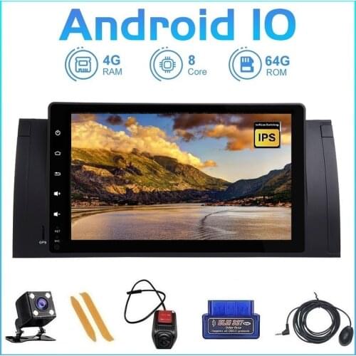 ZLTOOPAI For BMW 5 Series X5 E53 E39 CANBUS Android 10.0 Car Multimedia Player GPS Navigation 8 Core 4GB RAM +64GB ROM IPS DSP