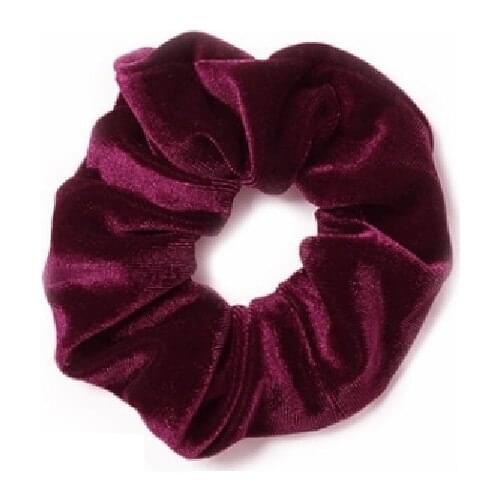 Velvet Bagel Hairpin colorful hair band ponytail holder headband hair accessories elastic buckle
