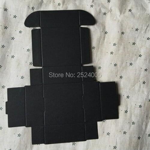 Free shipping 7.5x7.5x3 cm black cardboard box/Handmade soap packing box/Storage case/black paper boxes/gift cases