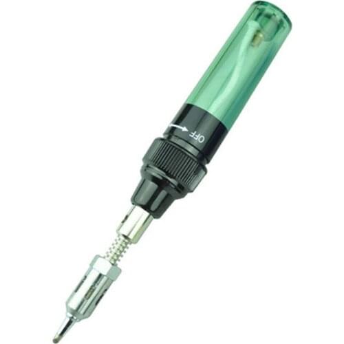 Cordless Pen Shape Butane Gas Soldering Iron Solder Iron Tool With 4 Free Tips For Welding Repair