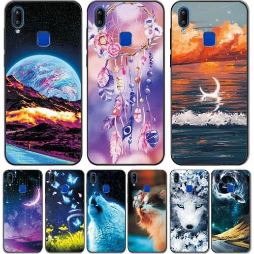 For Vivo Y91C Y91i 1820 Case Cover for VivoY91i 1816 6.22" Cool Soft Silicone Back Case For Vivo Y91C 2020 Phone Etui Coque