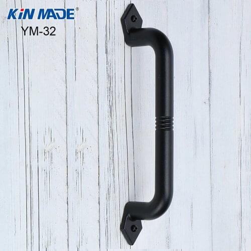Kinmade 8" Rustic wood barn door handle farm gate pull