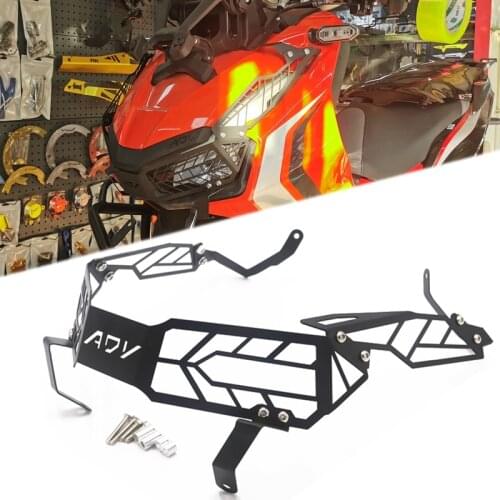Motorcycle ADV150 Headlight Cover Head Light Grille Guard Protective Cover For Honda Adv150 XADV-150 2019-2021 Accessories