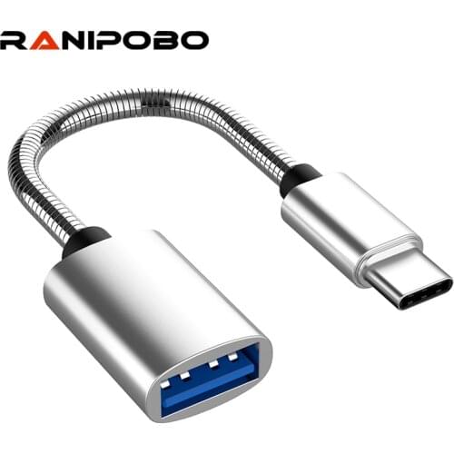 Type C OTG Adapter Cable Usb-c Male to USB 3.0 Female Data Sync Converter For Xiaomi Samsung Huawei One Plus MacBook USBC OTG