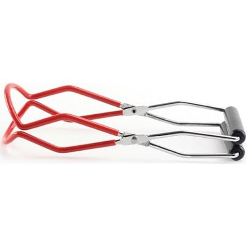 Canning Jar Lifter Tongs Stainless Steel Jar Lifter with Grip Handle Anti-slip Kitchen Accessories