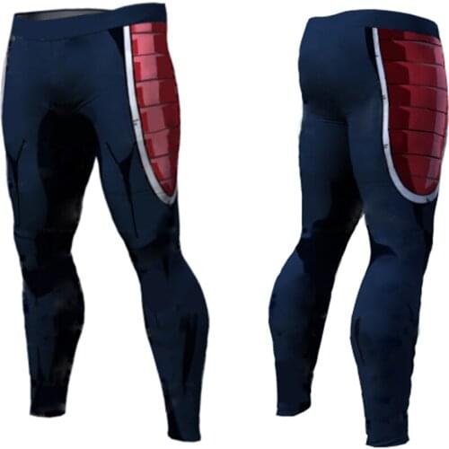 Summer and autumn tights fitness pants running fast dry pants tight stretch pants training mens air permeability fast dry