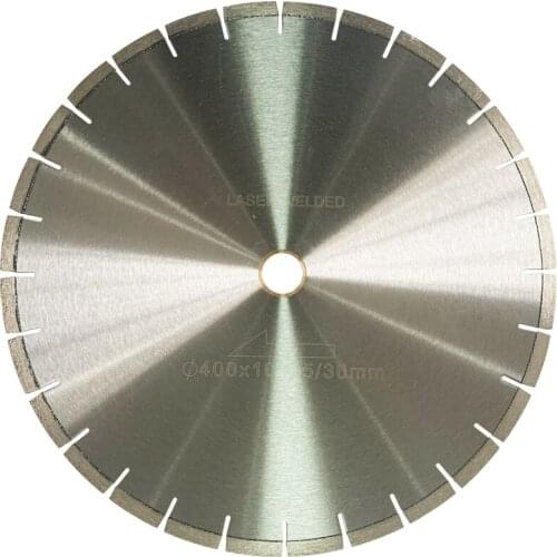 400x10x35mm size 400mm laser weld segment 16"diamond saw blade power tool accessories for cutting hard stones,rock,concrete