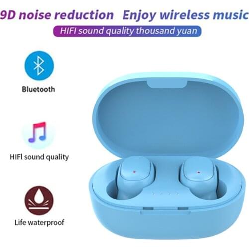 Mini Headphones TWS Bluetooth-compatible Earphones for iPhone Android Smartphones Wireless Headphones Sport Waterproof Earbuds