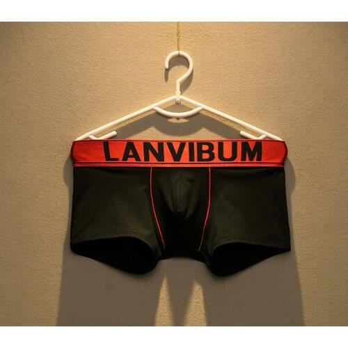 Male Boxers Fashion Underpants Knickers Sexy Underwear Breathable Pants Cotton Shorts Underpants Brand Pants