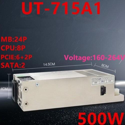 New PSU For Game Engine Full Module ITX FLEX HTPC K39 49 M34 41 99 T34 T39 R47 44 A35 S3 ZS-A4 G5 Small 1U Power Supply UT-715A1
