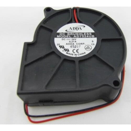 ADDA AD7524UB 7530 7CM DC 24V 0.27A projector blower cooling fan
