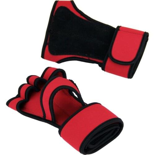 Fitness Weight Lifting Gloves Workout Hand Grips Gloves for Pull Ups Kettlebells Dumbell Bodybuilding Gym Accessories