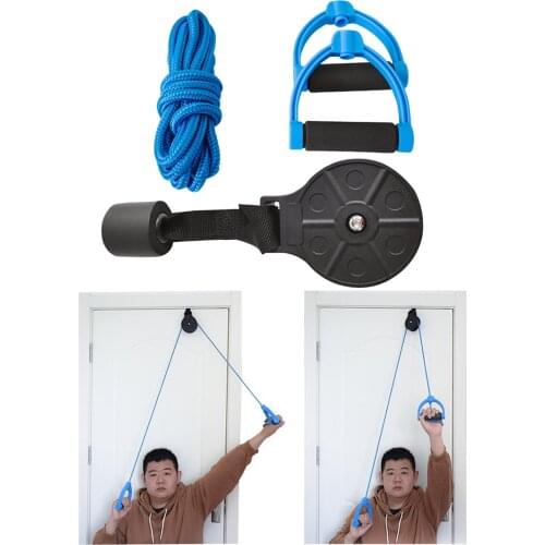 Shoulder Pulley Rehab for Elderly Apoplexy Stroke Upper Limb Rehabilitation Indoor Shoulder Sport Rope Pulley Ring Brace Support