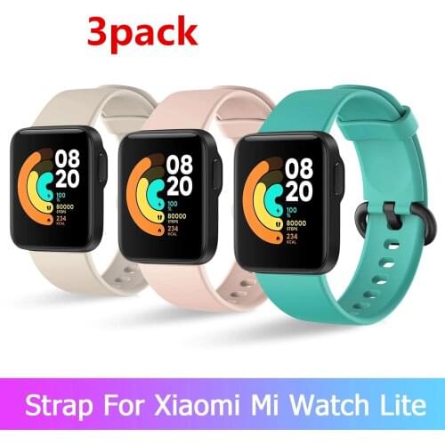 Wrist Strap For Xiaomi Mi Watch Lite Global Version sports silicone strap Replacement wristband for redmi watch bracelet belt