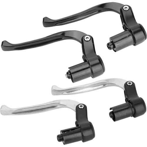 Aluminum Alloy Bicycle Handlebar MTB Fixed Gear Road Cycling Brake Lever Handlebar TT Triathlon Bar End New for Bicycle