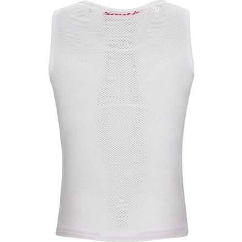 Santic Cycling Vest Cycling TopTight MTB Road Bike Bicycle Vest Cycling Base Layer Summer Jersey Running Sport Asian size