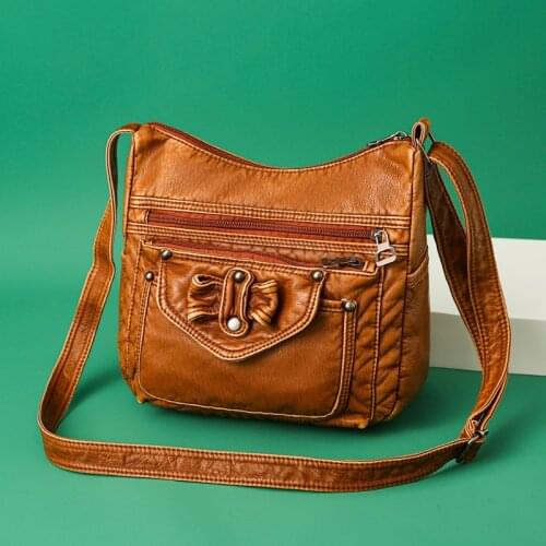 Crossbody Vintage Clutch Luxury Women Handle Bag Fashion Handbag Designer Crossbody Bag Shoulder Leather Bag Female for Women