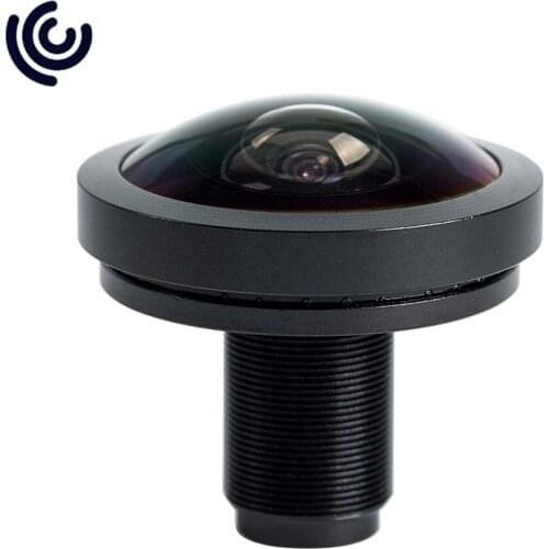 1/2.3" 1.25mm 4K S mount 185 Degree Fisheye Lens for Panoramica Camera