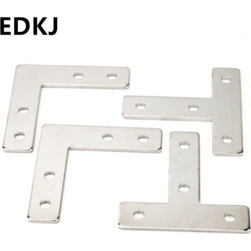 1pc 2020/3030/4040 T/L Shape Corner Connector Corner joint right corner piece for 2020/3030/4040 Aluminum Profile Durable