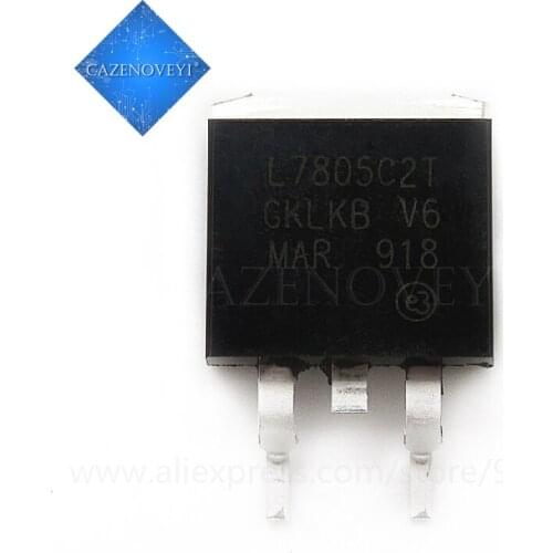 10pcs/lot L7805CD2T L7805C2T L7805 L7808C2T L7808C L7808 TO-263 new original In Stock