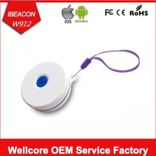 2017 Eddystone Supported Waterproof IBeacon NRF51822 Bluetooth Ibeacon with Power Button